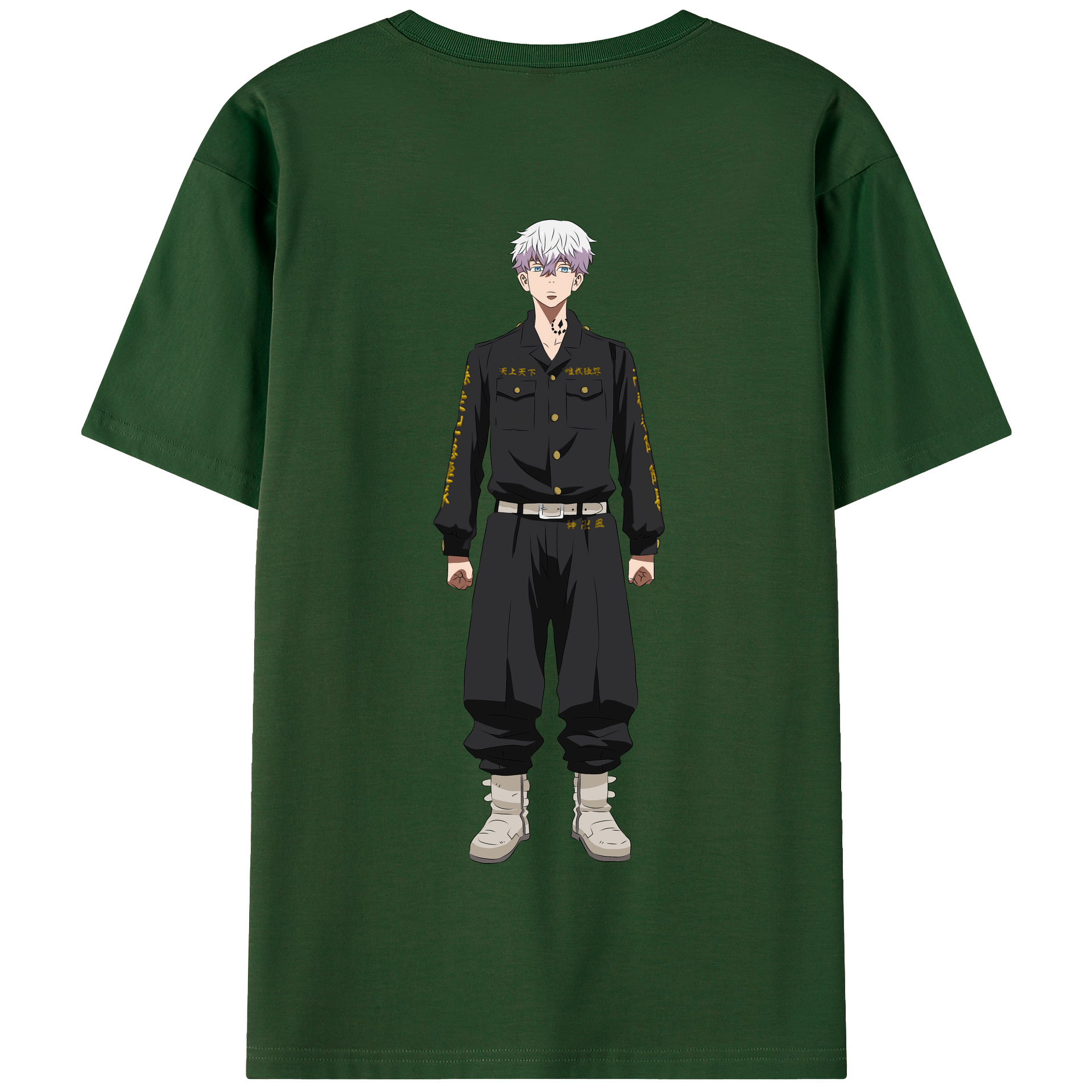 （画像用） 東京リベンジャーズ Tokyo Revengers 綿100％半袖Tシャツ（背面プリント）